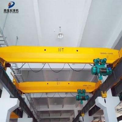 Electric Wire Rope Lifting Hoist 8 Ton Overhead Crane