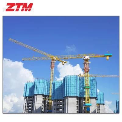 Ztm Low Price Lifting Equipment 6ton 8ton Ztt136 Tower Crane for High Rise Building