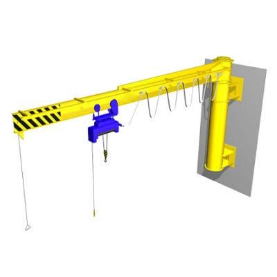Wall Jib Crane Single Column Swing 0.5t Jib Cantilever Crane