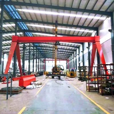 Dy Electric European Single Girder 1 T Mh Mg Gantry Crane