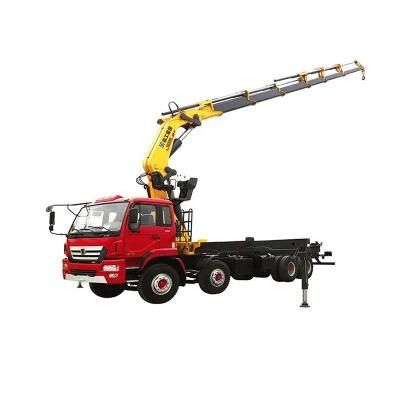 16 Ton Truck Mounted Crane Sq16zk4q Boom Lifting Machinery