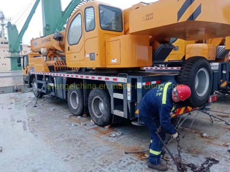 Hot Sale 25 Ton Crane Mobile Hydraulic Truck Cranes Qy25K5l
