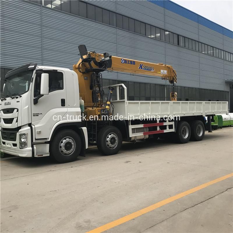 Isuzu 12wheels 16ton 18ton 20ton Telescopic Crane Mounted Truck