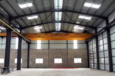 16ton Single Beam Overhead Crane with Electric Hoist