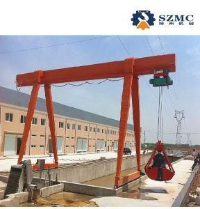 Mz Grab Gantry Crane Single Girder Lifting Equipment
