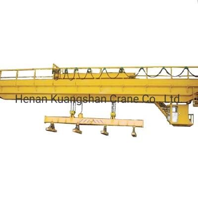 Electromagnetic Disk Double Girder Overhead Magnet Crane