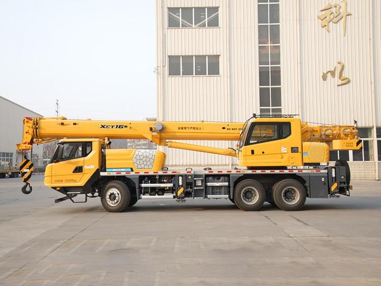 China Mini 16 Ton Mobile Crane Telescopic Truck Crane Xct16
