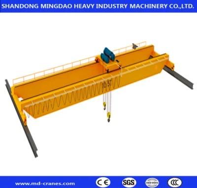 Qd Electric Double Girder Bridge Crane with Hook for South Asia Countries