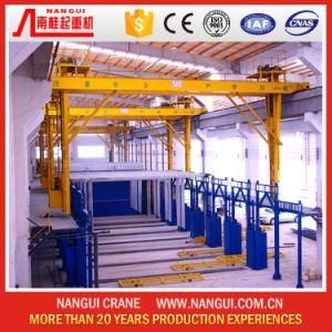 Double Girder Aluminium Coloring Bridge Crane