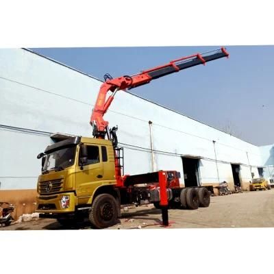 12 Ton Mobile Articulated Boom Crane Lifting Machine