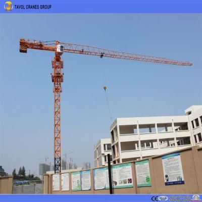 Tower Crane Manufacture, 8 Tons 6010 Construction Tower Crane Factory