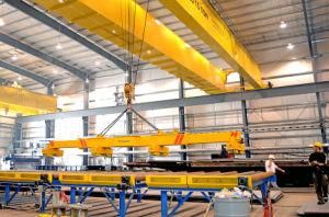 Trolley Double Beam Bridge Crane for Workshop, Factory