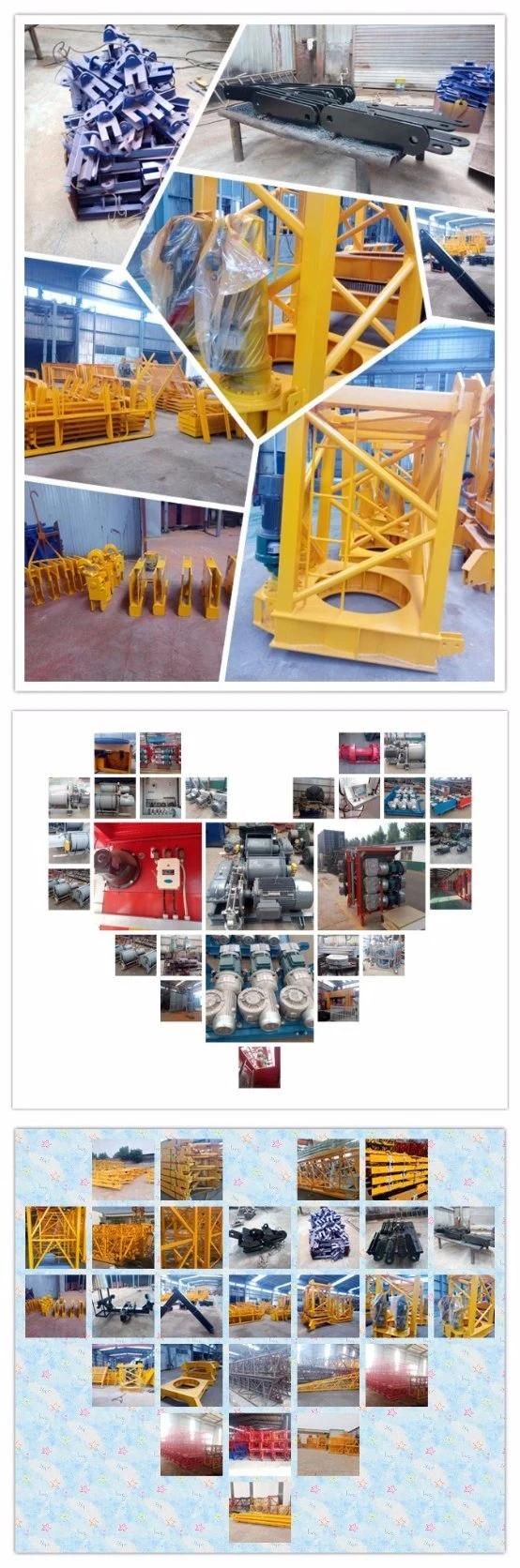 6/8ton Top-Selling Construction Building Tower Cran Qtz80 Topkit Tower Crane