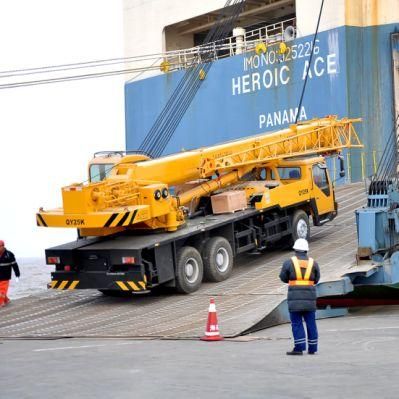 China Widely Use Hydraulic 25 Ton Mobile Truck Crane Mounted Crane