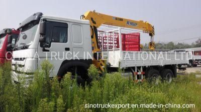 Sinotruk HOWO Truck 6X4 Truck Mounted Crane/Mounted Crane Truck