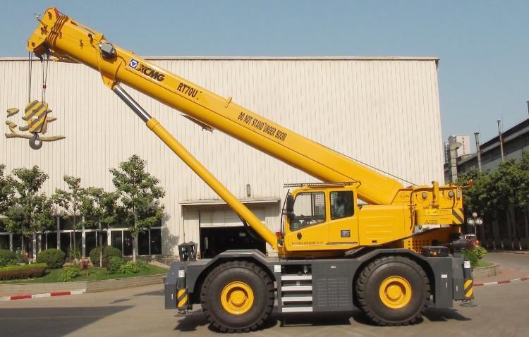 XCMG Official 70 Ton Rough Terrain Crane Rt70u