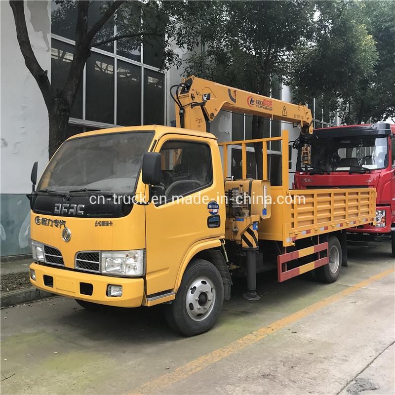 Good Sales Light Duty Dongfeng Foton JAC Sino 3toon 4ton 2ton Truck with Crane Lorry Crane