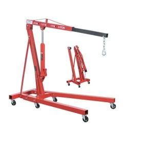 3t Portable Adjustable Style Mini Hydraulic Moveable Folding Telescopic Floor Crane, Floor Hoist