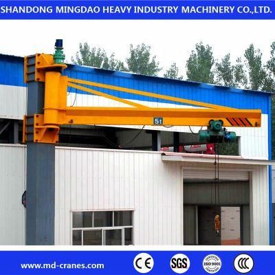 360 Degree Rotation Workshop Use 1 Ton 2ton 5ton 10ton 15ton Cantilever Wall Type Jib Crane