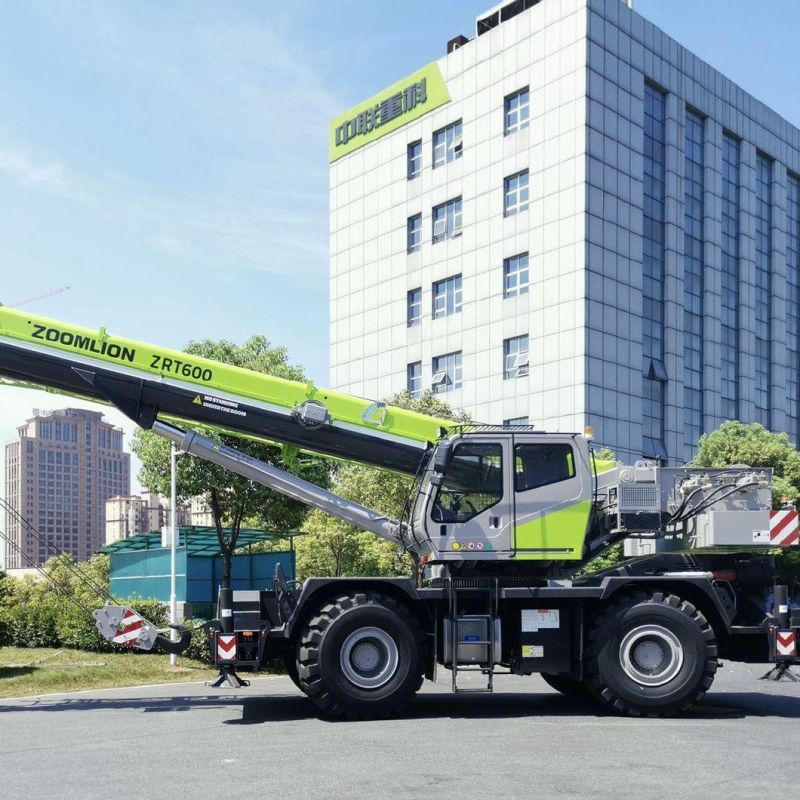 Zoomlion 60 Ton Rough Terrain Crane Zrt600 Wheel Crane with Factory Price