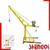 200kg Construction Material Lifting Crane, High Quality High Building Lifting