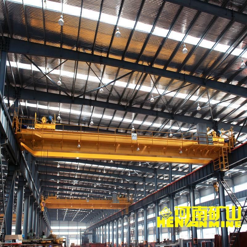 10t Industrial Electric Double Beam Overhead Traveling Crane