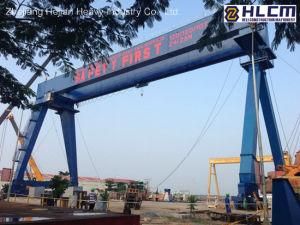 120t+120t-50.5m/24m Goliath Gantry Crane for Shipyard