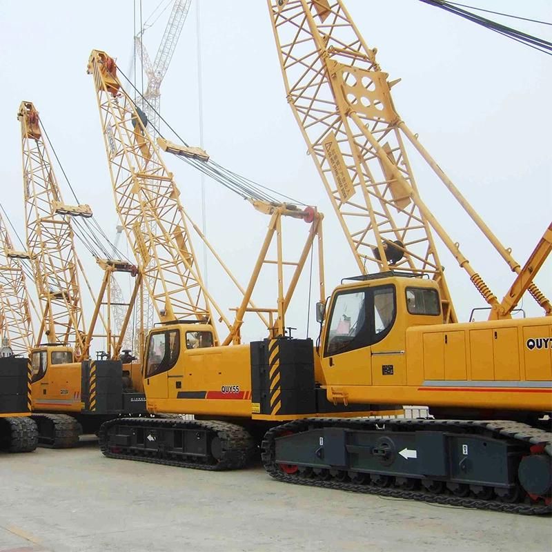 Hoisting Machinery 55ton Crawler Crane Xgc55 for Sale