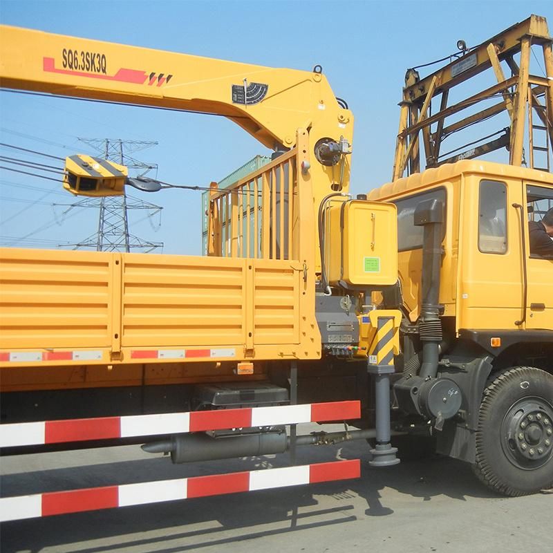 Truck Crane Sq3.2sk2q 3.2tons Lifting Capacity 6 Wheels Truck