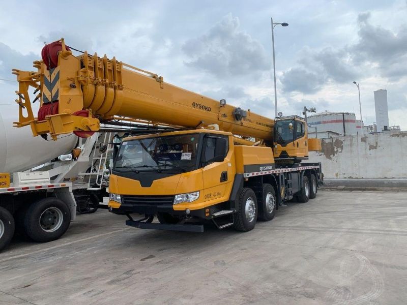 Hot Sale 50 Ton Truck Crane (QY50KD) in Algeria