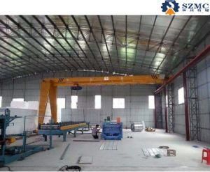 Mbh Large Size Chuck Mini Crane Hydraulic Electric Hoist Single Girder Half Portal Gantry Cranes