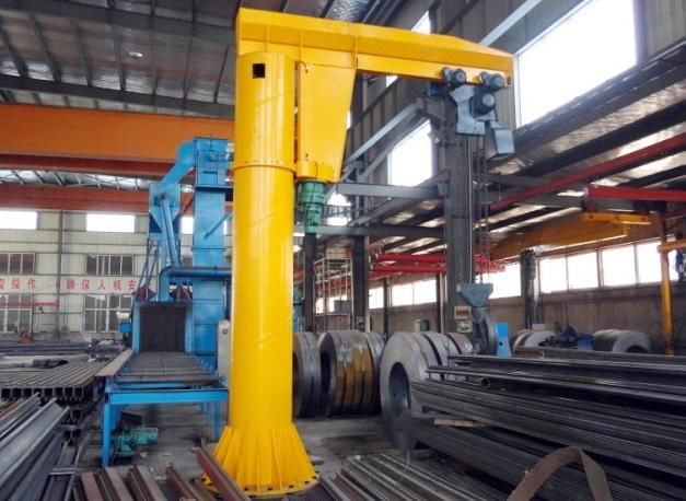 Whole Machine Mobile Lifting Hoist Crane Single Arm Rotating Jib Crane