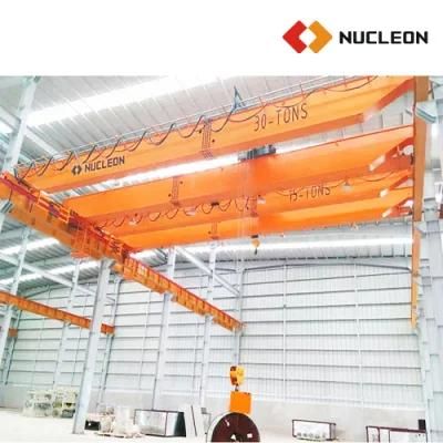 Nucleon 5 Ton~40 Ton Workshop Double Girder Bridge Crane with CE Certificate