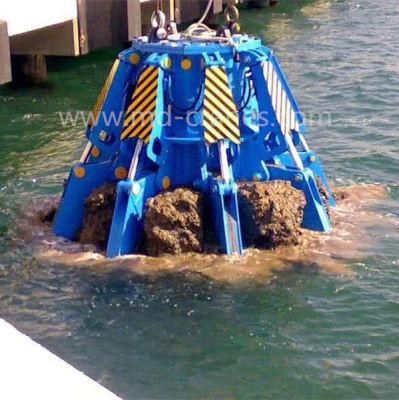Anti-Corrosion Lifting Grab Bucket for Outdoor Under Sea Water Using