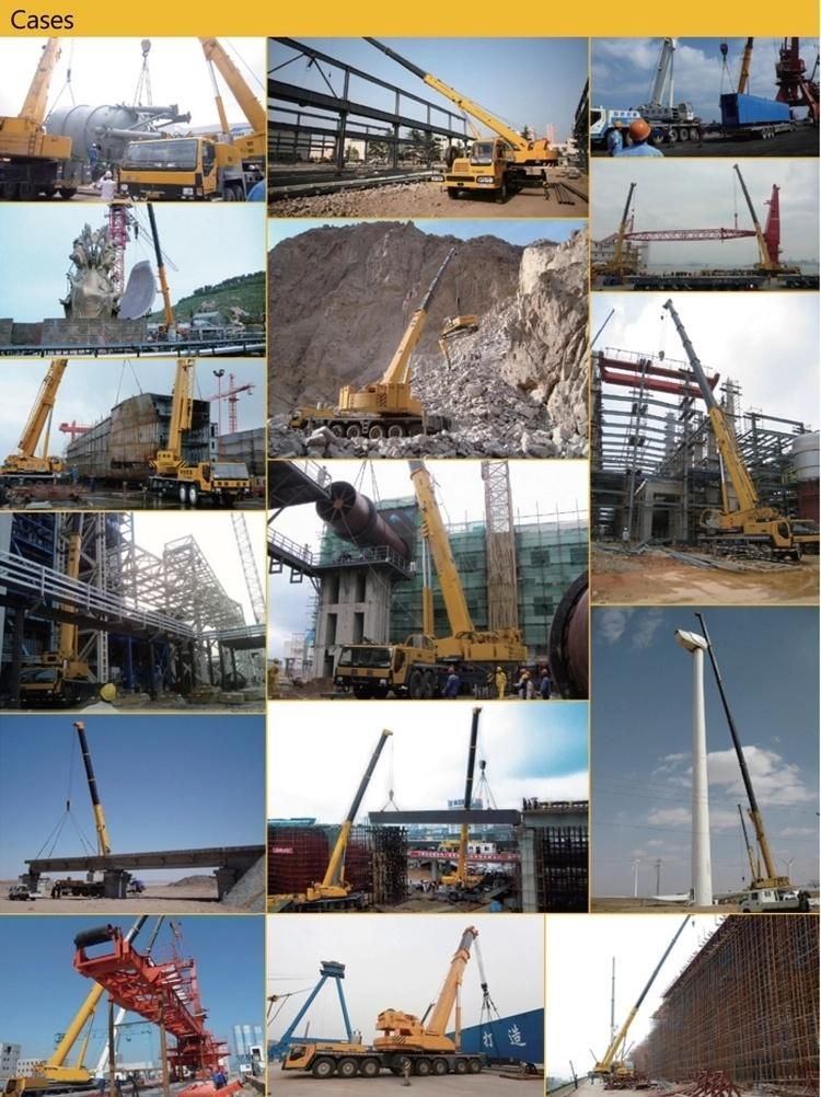 80 Ton Heavy Lift Truck Crane for Construction From China