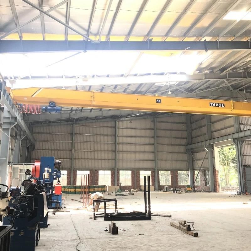 Overhead Crane Price 5 Ton Single Girder Travelling Crane for Sale