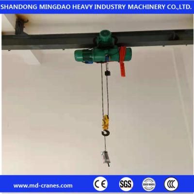 Mingdao Crane Light Duty Suspension Monorail Overhead Crane for Linear Material Handling