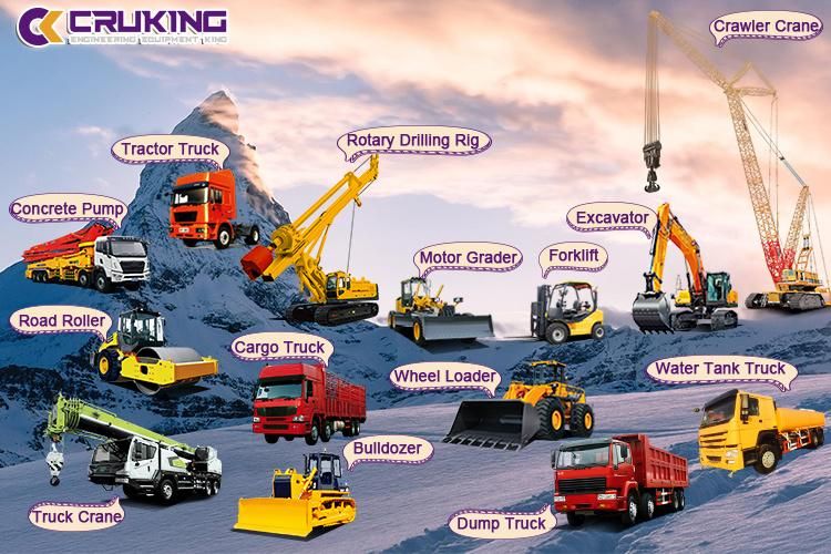 Cruking Truck Crane Rt50 50ton Rough Terrain Crane