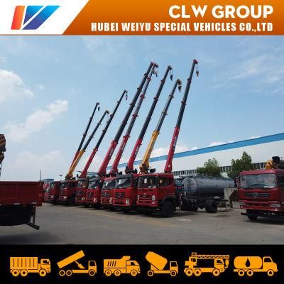China Factory Price Crane Truck 3 T-20 Tons Clw Brand Straight Telescopic and Folding Knuckle Boom Cranes Upper Body Structure on Sale