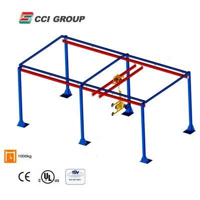 2022 Gc1000 1000kgs Glass Gantry Crane in Factory