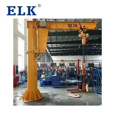 High Quality 2 Ton Electric Chain Hoist/Wire Rope Hoist Single Girder Wall Jib Crane / Crane