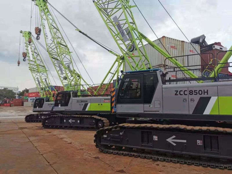 Zoomlion 85 Tons Hydraulic Crawler Crane Zcc850h/Zcc850V