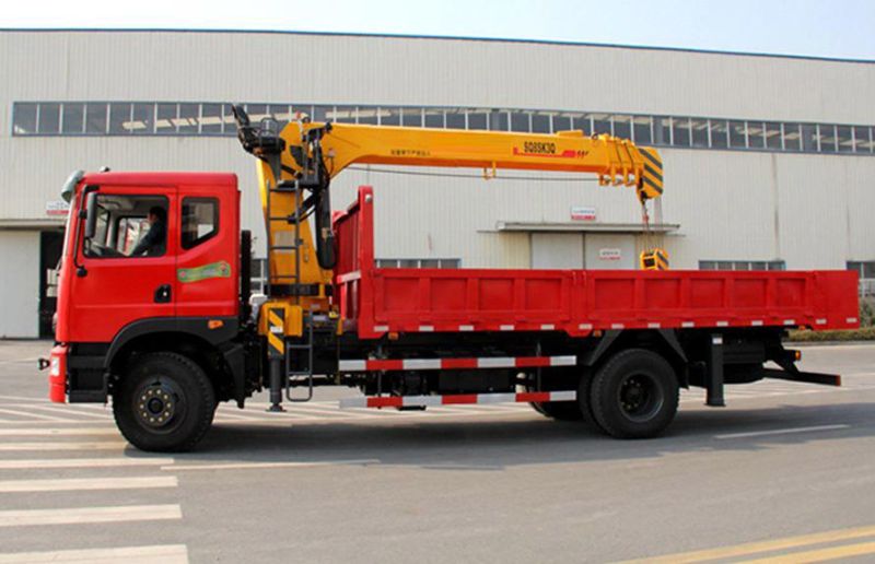 Factory Promotion 60tons Truck Mounted Crane with HOWO Tractor