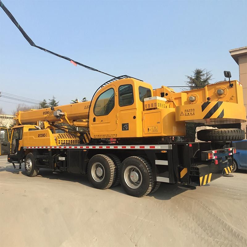 China 25ton Truck Crane Qy25K5d Qy25K5l Mobile Crane for Sale