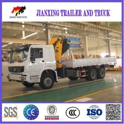 6X4 Truck with Loading Crane with Lifting Weight 6 Ton