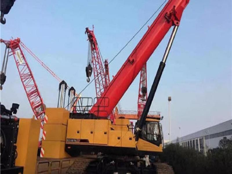 Lifting Height 52m Crawler Crane 60 Ton Scc600A-5 Jib Crane