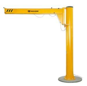Lifting Equipment Workshop 360 Degree Rotation 2ton Traveling Jib Wall Mounted Cantilever Crane with Hoist