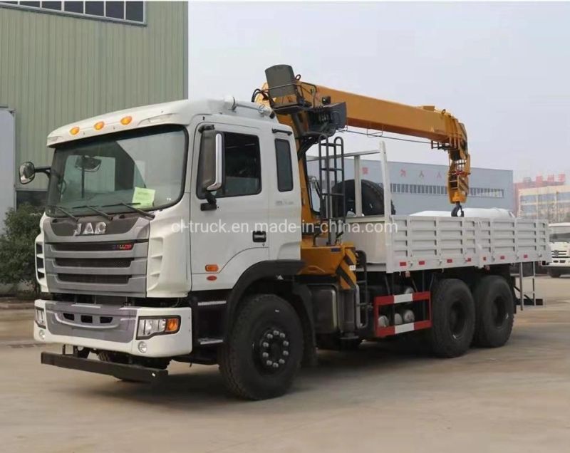 Good Quality JAC 10 Wheels 12tons 10tons 8tons Truck Mounted Crane