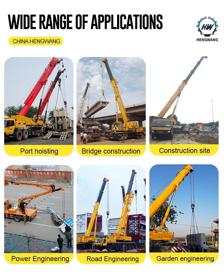 Hydraulic Mobile Boom Crane Truck Crane Loading 12 Tons at Good Price