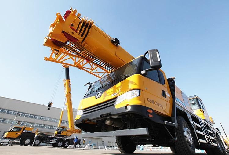 Xuzhou 35ton Xct35 Pickup Truck Crane with 5 Section Boom